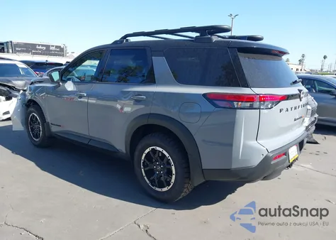 2025 Nissan Pathfinder Rock Creek 4Wd z USA, uszkodzony, nr VIN 5N1DR3BD5SC206548